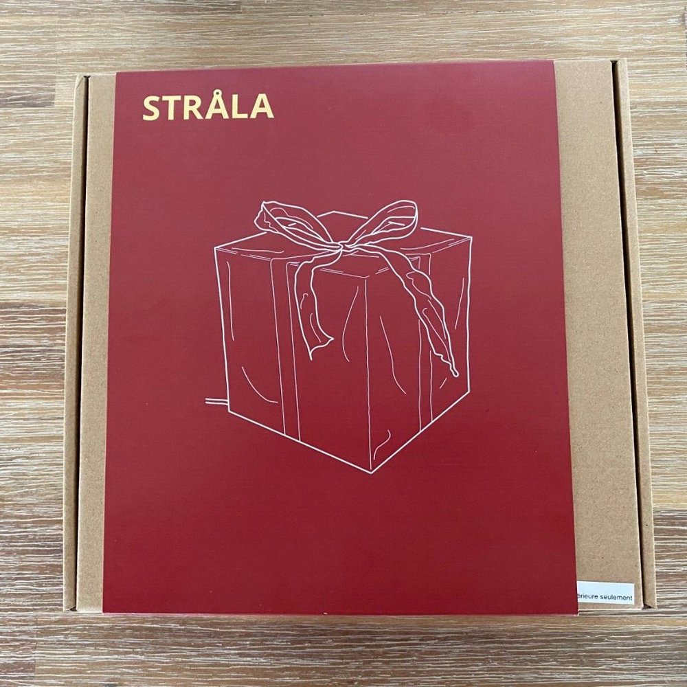 IKEA STRALA STRÅLA Table Decoration Box/red --- NEW - Picture 3 of 4